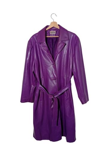 Manteau Long Simili-cuir (T7030) - Blancheporte - Modalova