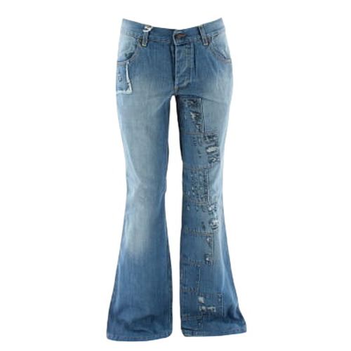 Jeans avec effets déchirures - B'anal - Taille 44 - Label Emmaus - Modalova