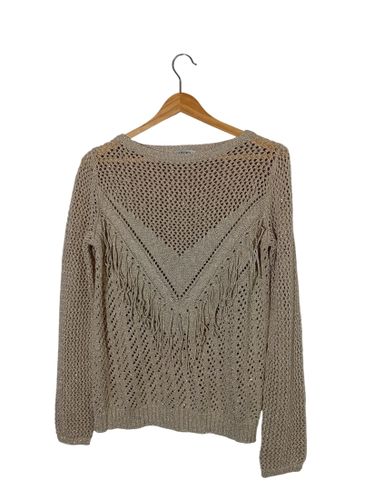 Haut Maille Ajourée Franges M (T7070) - Liu Jo - Modalova