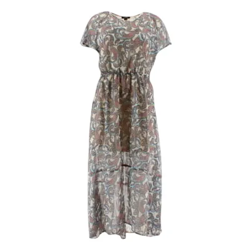 Robe beige imprimée - taille 42 - Esmara - Modalova