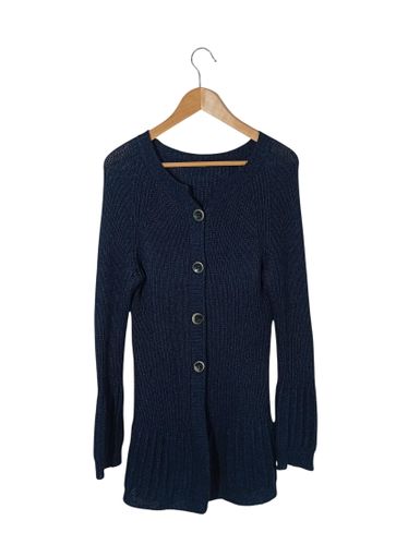 Gilet En Maille Marine Signe Nature M (T6983) - Label Emmaus - Modalova