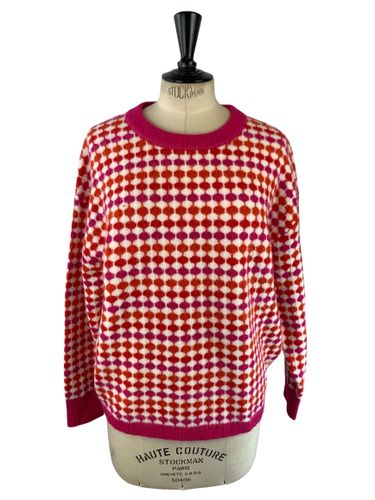 Riu Paris - Pull col rond jacquard géométrique - Neuf d'invendu Riu - T L/XL - Label Emmaus - Modalova