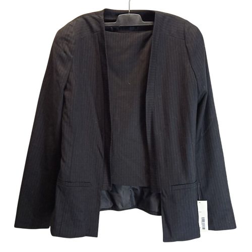 Ensemble veste blazer avec jupe courte noire de Nina Kalio Taille 40 - Label Emmaus - Modalova