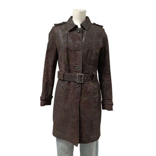Manteau trench Mc Douglas ceinturé coupe cintrée style vintage - Mac Douglas - Modalova