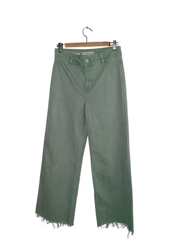 Pantalon Large En Denim (V3804) - Mango - Modalova
