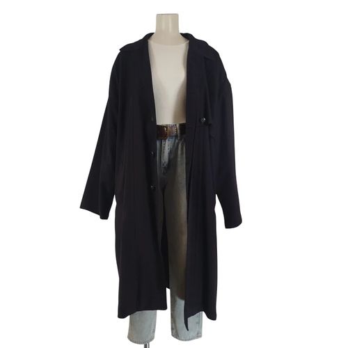 Manteau long vintage Paul & Shark Yachting XXL • laine mélangée • style marin chic - Label Emmaus - Modalova
