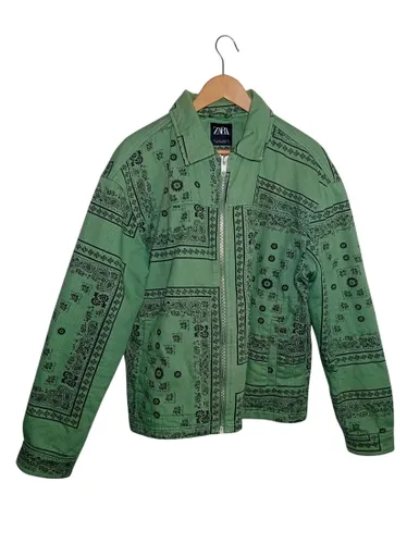 Veste En Jean Bandana (V3768) - Zara - Modalova