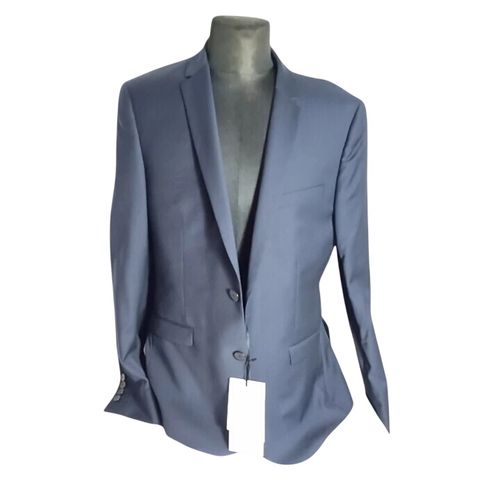 Comptoir GL veste de costume satiss v fonc taille 52 ajust - comptoir galeries lafayette - Modalova