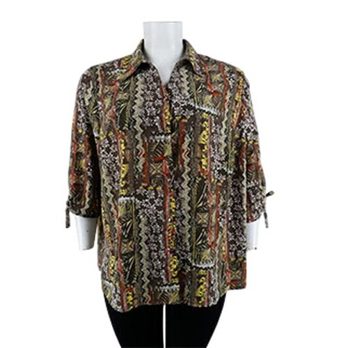 Chemisier multicolores imprimé - Taille 56 - Daxon - Modalova