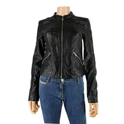 Veste courte en similicuir - Taille S - Vero Moda - Modalova