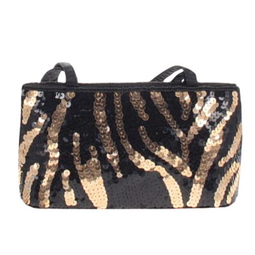 Sac à main élégant à sequin - dimension 25.5 cm X 13.5 cm - Label Emmaus - Modalova