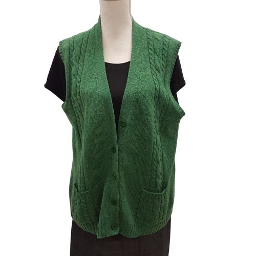 Gilet sans manche - WOOLMARK - Taille 46/48 - Label Emmaus - Modalova