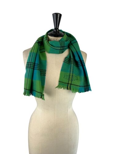 Fiorucci — Écharpe à carreaux tartan — 100% laine — — Made in Italy — 150x30 - Label Emmaus - Modalova