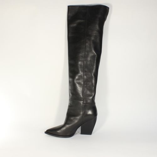 Bottes T38 Allsaints Reina black - Jamais portées - Label Emmaus - Modalova