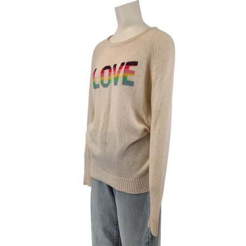 Pull cachemire 100% - Pull écru LOVE - Zadig & Voltaire - Modalova