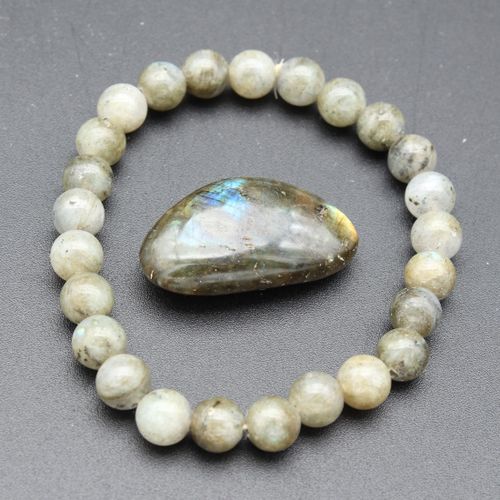 Bracelet et pierre en labradorite - Label Emmaus - Modalova