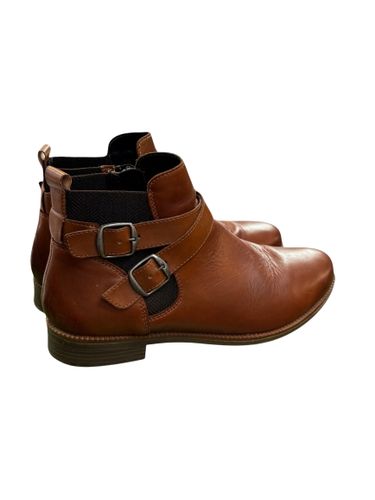 Bottines chelsea en cuir avec boucles - Remonte - Pointure 39 - Label Emmaus - Modalova