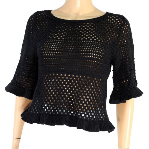 Pull En Maille Noir MANGO Taille S - Mango - Modalova