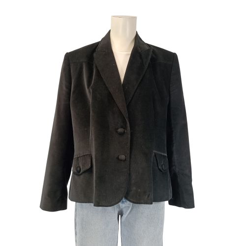 Veste blazer Acanthe velours boutonnée taille 44 - Label Emmaus - Modalova