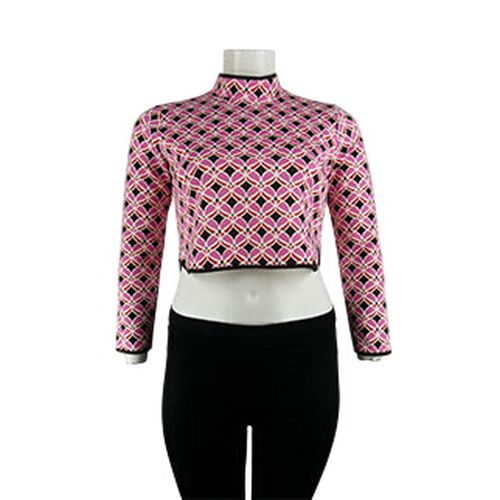 Pull léger style crop imprimé - Setre - Taille XL - Label Emmaus - Modalova