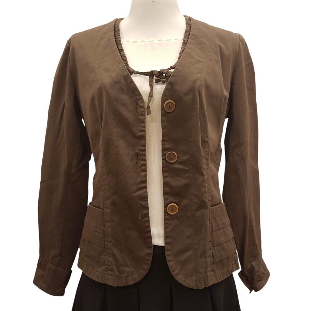 Veste marron - SUGAR - TAILLE 1 - Label Emmaus - Modalova