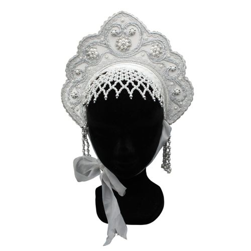 Coiffe féminine Kokoshnik - Label Emmaus - Modalova