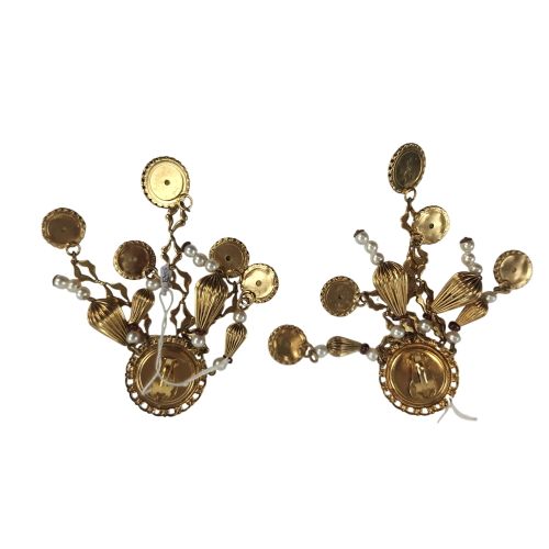 Boucles d'oreilles à clips de la créatrice française Zoé Coste pour Réminiscence - Label Emmaus - Modalova