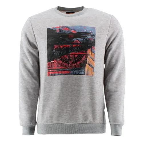 Sweat imprimé à graphique - C17 - Taille M - Label Emmaus - Modalova