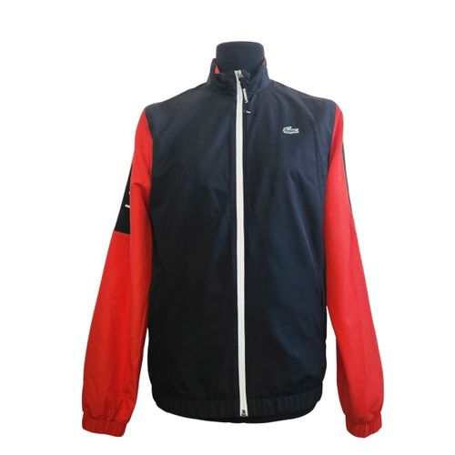 Veste de survêtement bicolore et rouge – – Taille M - Lacoste - Modalova