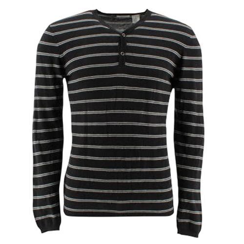Pull léger à rayures - Soft grey - Taille M - Label Emmaus - Modalova