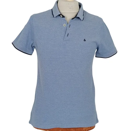 Polo - marque - manches courtes - couleur clair - taille L (42) - Jack & Jones - Modalova