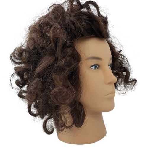 Tête malléable professionnelle en cheveux naturels - Label Emmaus - Modalova