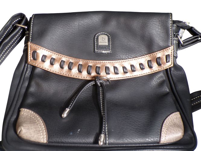 Sac bandoulière et détails cuivrés "Phoenix" - Label Emmaus - Modalova