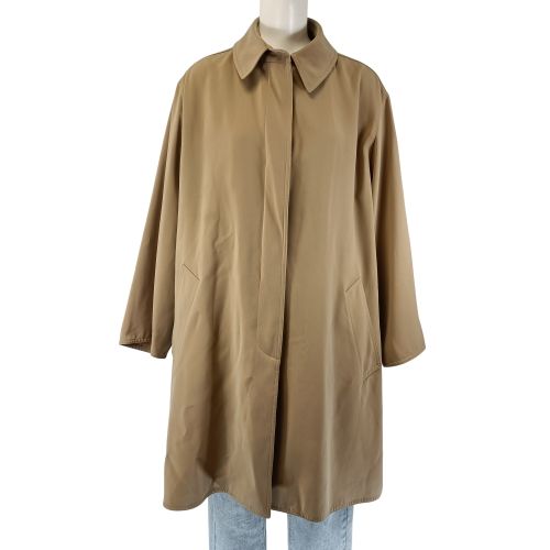 Manteau Ramosport camel taille 42 coupe ample mi-long vintage - Label Emmaus - Modalova