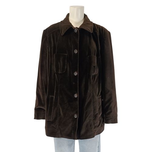 Veste Laurel velours boutonnée poches taille 44 - Label Emmaus - Modalova