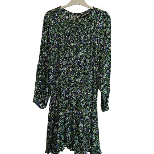 Robe courte fleurs médium -bleu de la marque Taille XL - Zara - Modalova