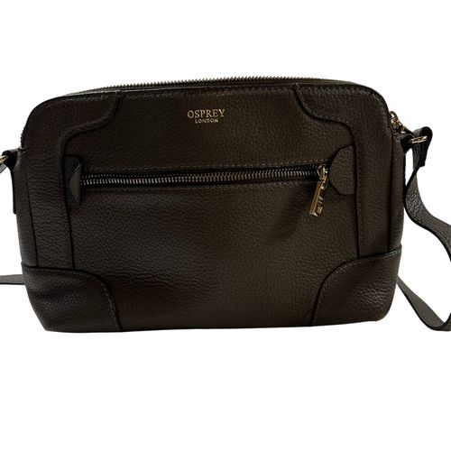Sac Osprey London en cuir grainé 2 compartiments et 3 pochettes - Label Emmaus - Modalova