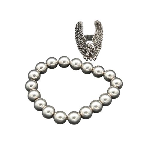 Bracelet bague aigle homme - Aigle - Modalova