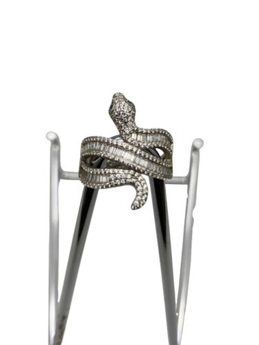 Bijou - Bague serpent en argent - Label Emmaus - Modalova