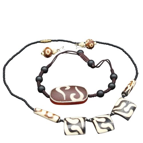 Bijoux ethniques colliers et boucles d'oreilles - Label Emmaus - Modalova