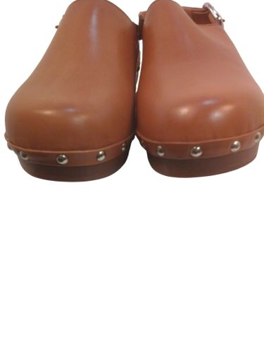 Sabots Mules Carlotta Cuir Camel T40 - Neuves - Hermès - Modalova