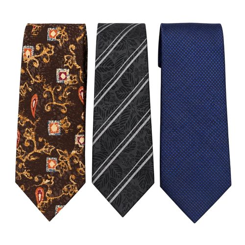 Lot de cravates - Soie - Pierre Cardin - Modalova