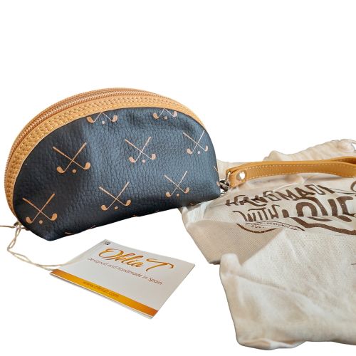 Pochette Cuir Neuve avec Étiquette "OfeliaT" Thème Golf // - Label Emmaus - Modalova