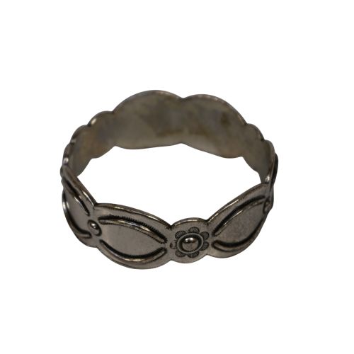 Bracelet argenté rigide - Label Emmaus - Modalova