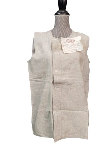 Gilet de santé vintage UNICA année 1940/60 taille 44 environ - Label Emmaus - Modalova