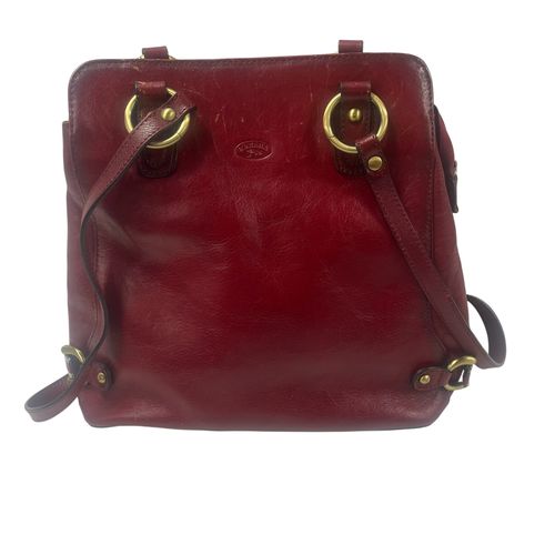 Sac à dos en cuir de vachette - Katana - Modalova