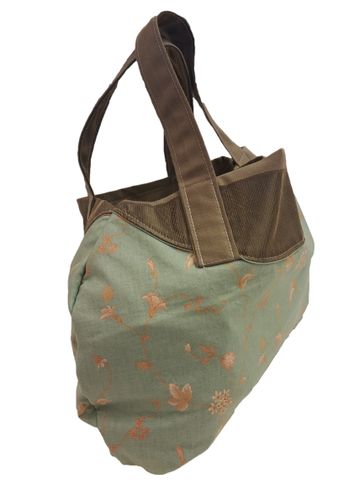 Sac à main en tissu - 100% matières recyclées - Etoffe Meuse - Label Emmaus - Modalova