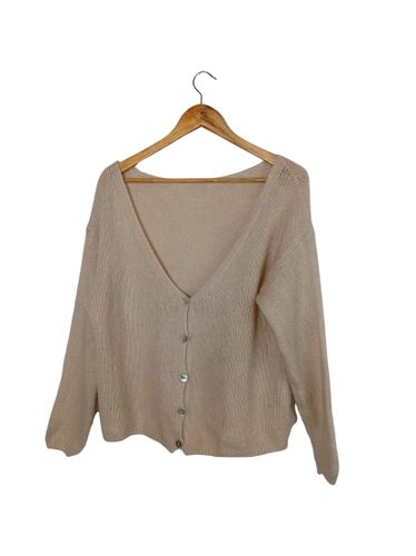 Gilet En Maille Mohair Et Laine (T6918) - Label Emmaus - Modalova