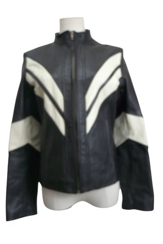 HF378 - Veste en similicuir - Taille M - Naf Naf - Modalova