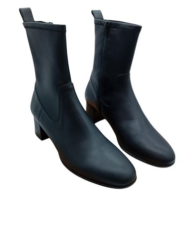Bottines En Cuir Noir Unisa (T6863) - Unisa - Modalova